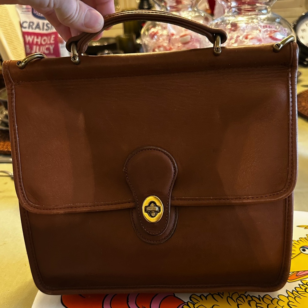 Coach Willis Bag #9972 in British Tan